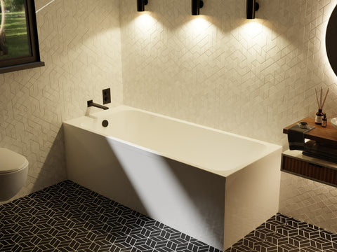 Housatonic Round Single End 1700x700mm Thin Edge 0TH Bath