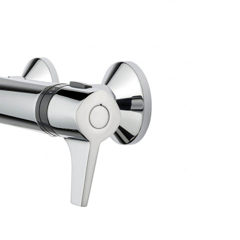 Triton Exe Lever Cool Touch Bar Mixer Shower - Chrome