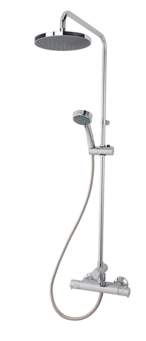 Triton Dene Thermostatic Bar Mixer Shower w/Diverter - Chrome