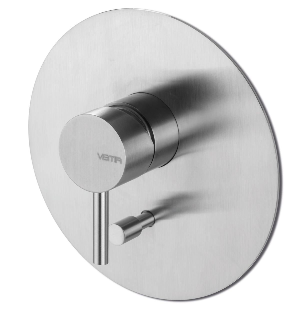 Vema Tiber Two Outlet Shower Mixer w/Diverter - St/Steel