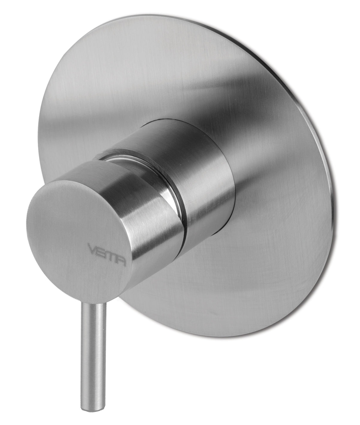 Vema Tiber Single Outlet Shower Mixer - St/Steel