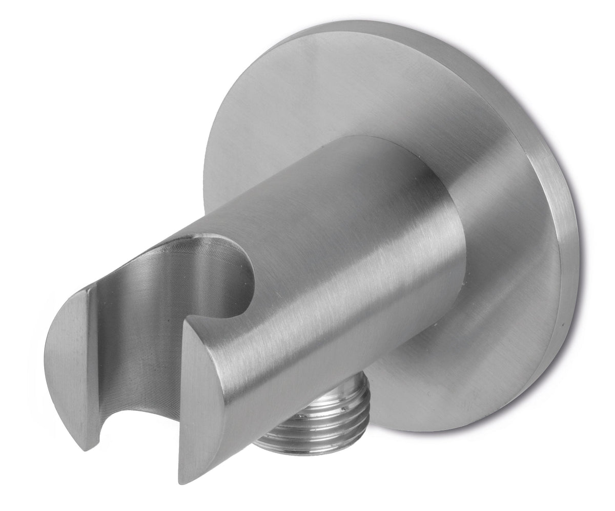 Vema Tiber Handset Wall Bracket & Outlet - St/Steel