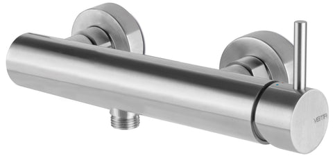 Vema Tiber Single Outlet Bar Valve - St/Steel