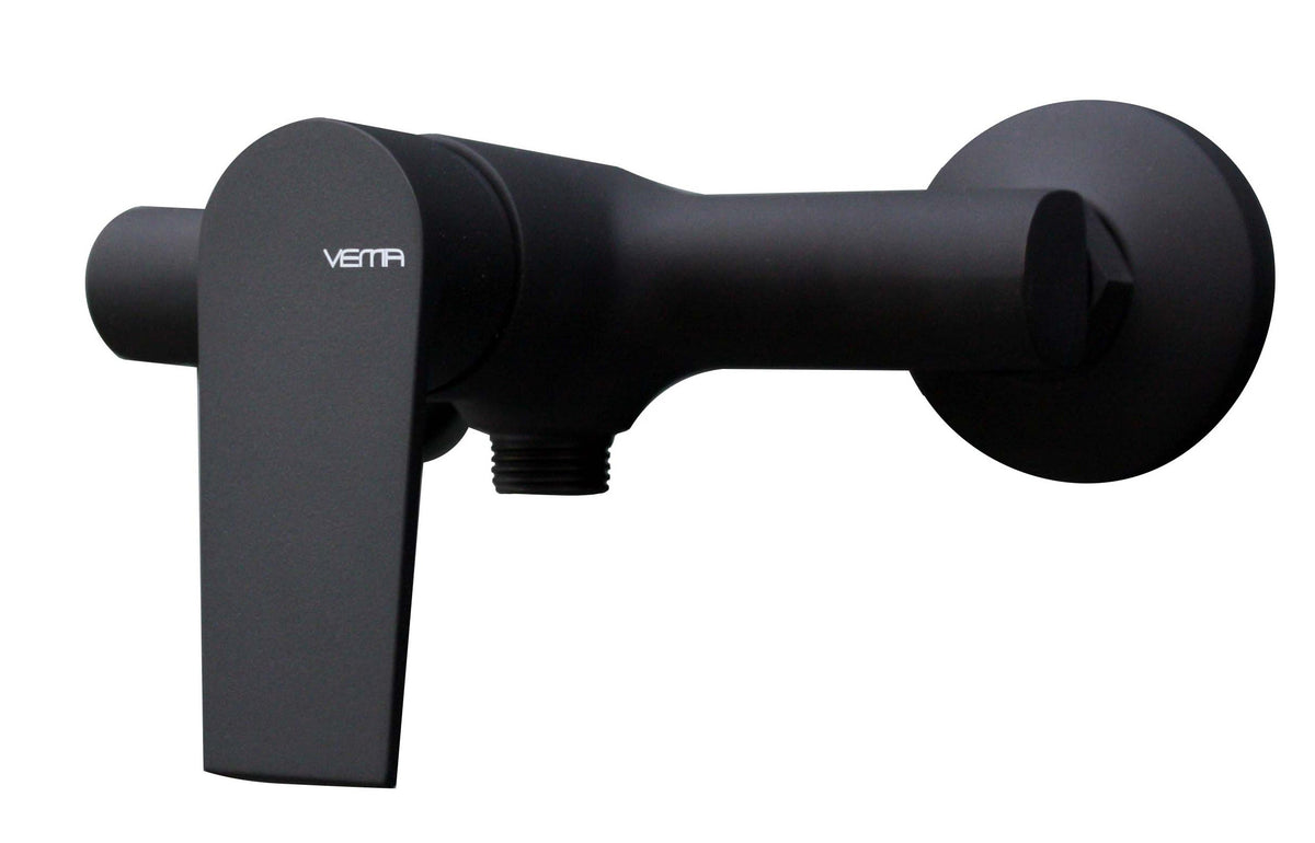 Vema Timea Black Single Outlet Bar Valve
