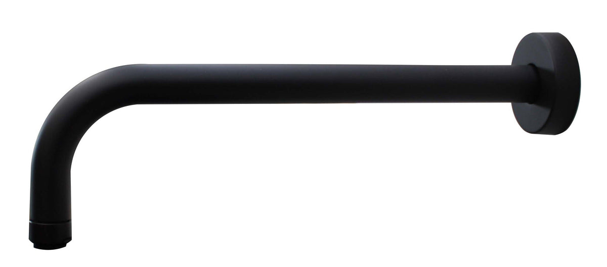 Vema Timea Black 300mm Shower Arm