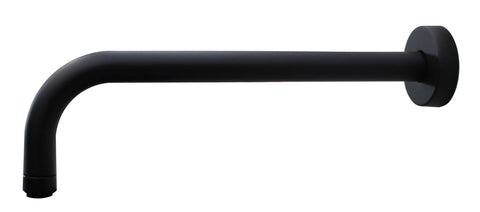 Vema Timea Black 300mm Shower Arm