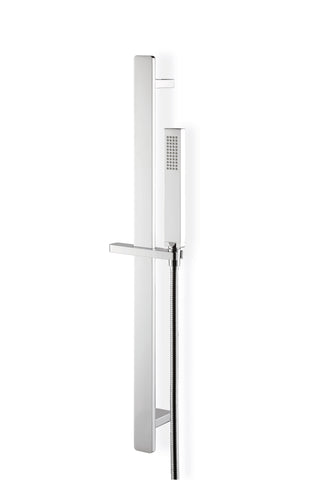 Vema Lys Brass Riser Rail w/Hose & Handset