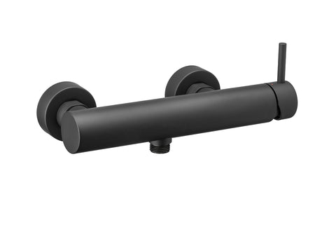 Vema Maira Black Wall Mounted Single Outlet Shower Mixer