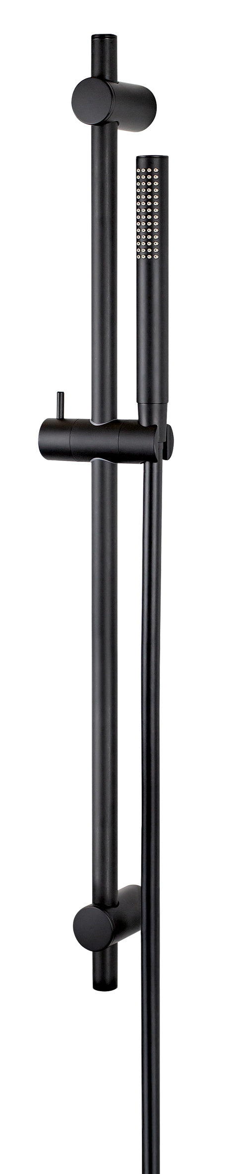 Vema Maira Black ABS Riser Rail w/Hose & Handset