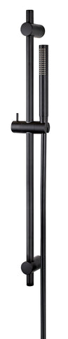 Vema Maira Black ABS Riser Rail w/Hose & Handset