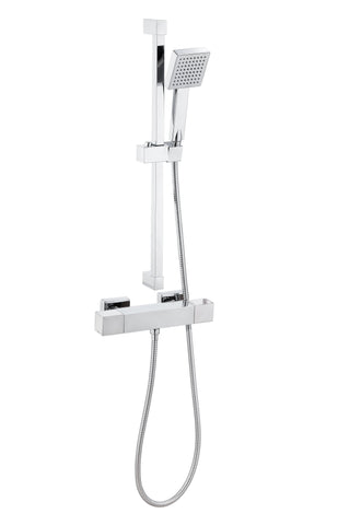 Aray Cool-Touch Thermostatic Bar Mixer Shower - Chrome