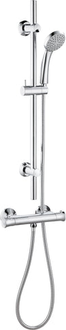 Plym Thermostatic Bar Mixer Shower - Chrome
