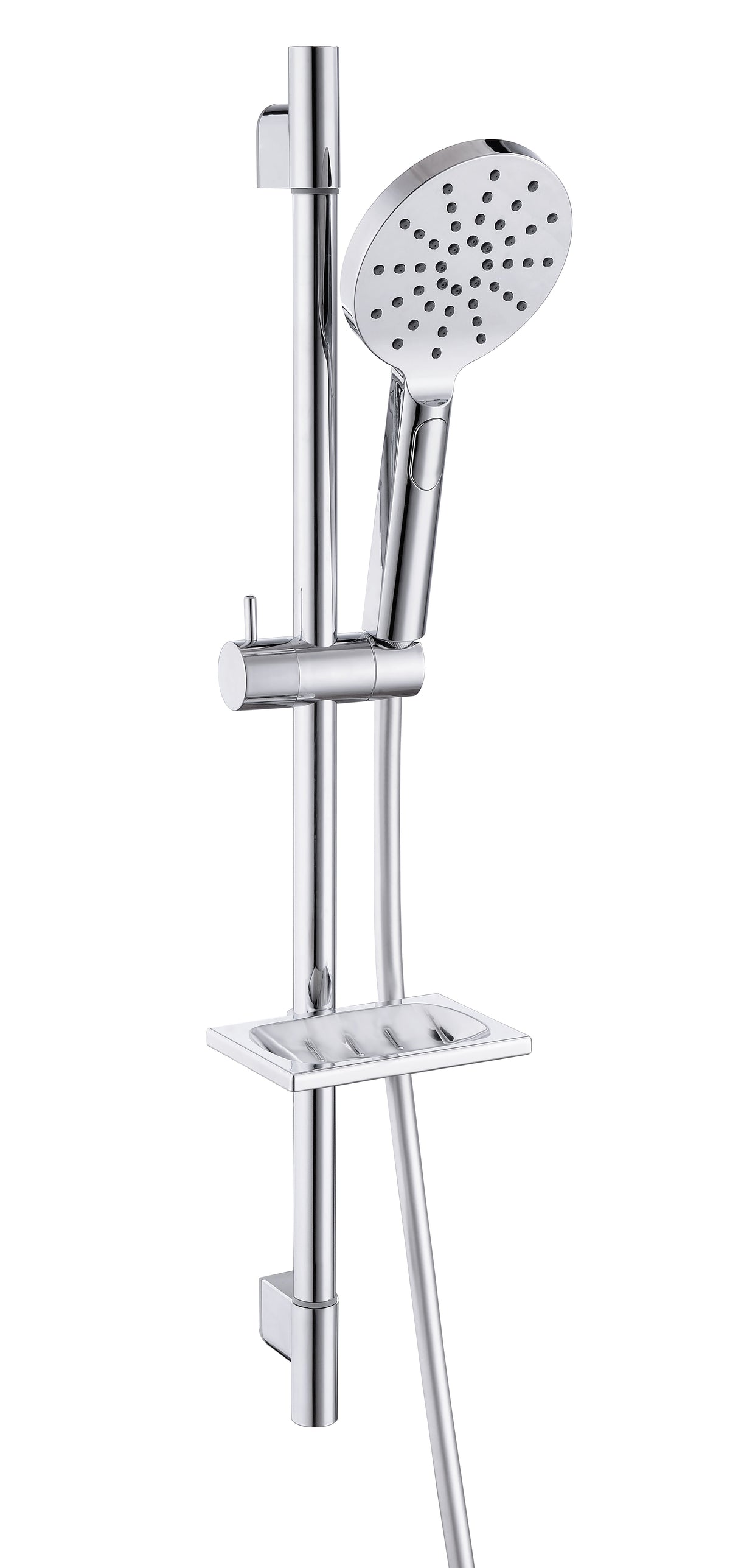 Aube Round Push Button Shower Kit