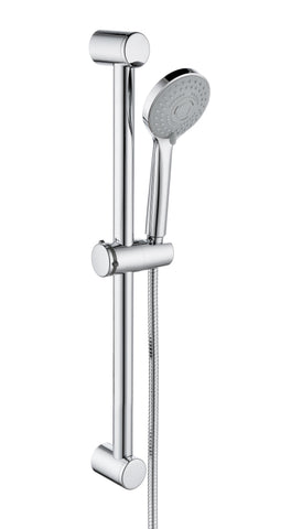 Aube Round Slider Rail Kit & 3 Mode Handset