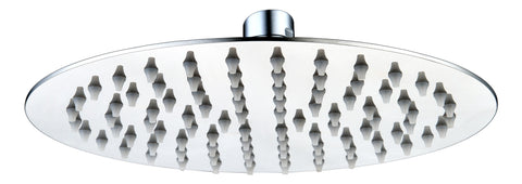 Aube 200mm Round Ultraslim Showerhead - Chrome