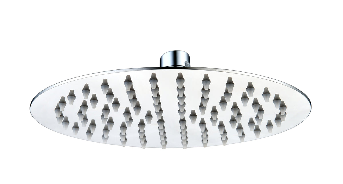 Aube 250mm Round Ultraslim Showerhead - Chrome