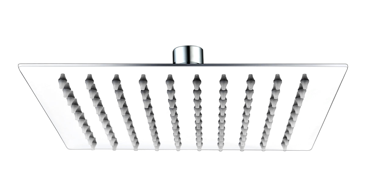 Colne 250mm Square Ultraslim Showerhead - Chrome