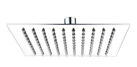 Colne 250mm Square Ultraslim Showerhead - Chrome