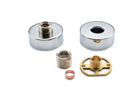Exposed Shower Valve Fast Fitting Kit Round (Pair)