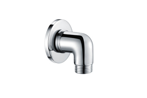 Berrys Traditional Wall Outlet Elbow - Chrome