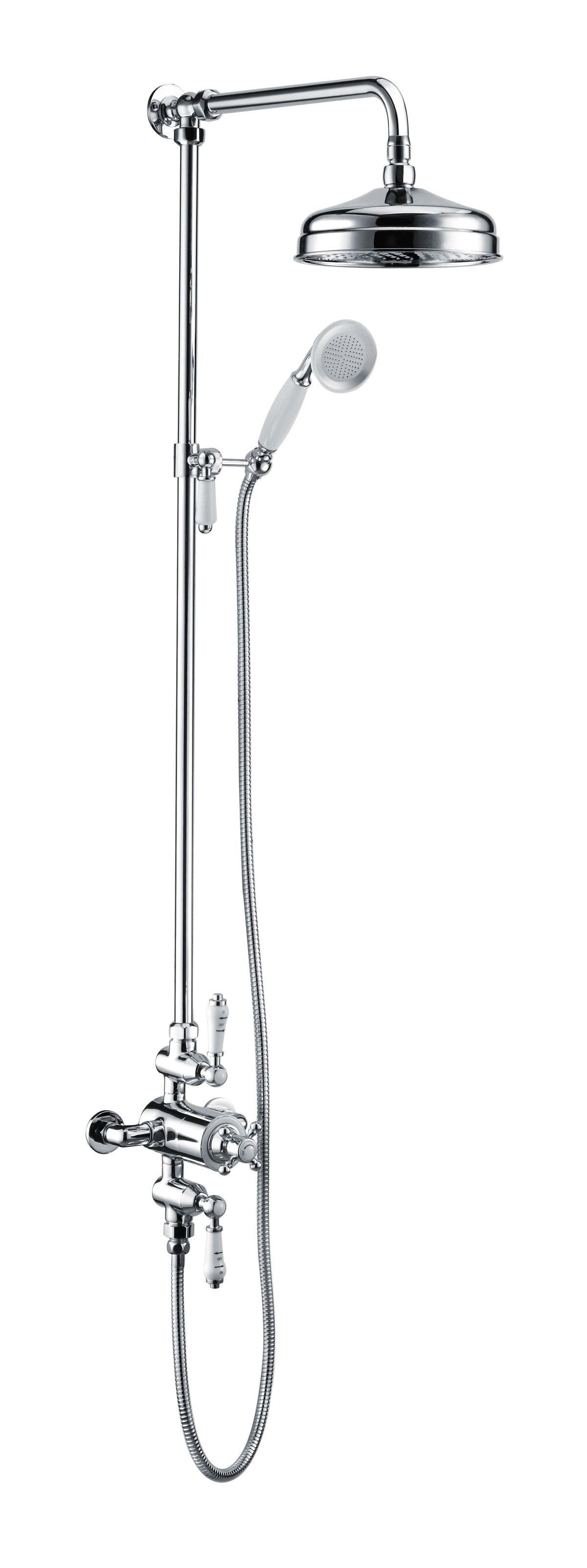 Berrys Thermostatic Shower Kit - Chrome
