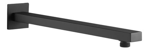 Colne 350mm Square Shower Arm - Matt Black
