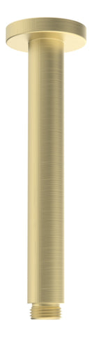 Aube 180mm Round Ceiling Arm - Brushed Brass