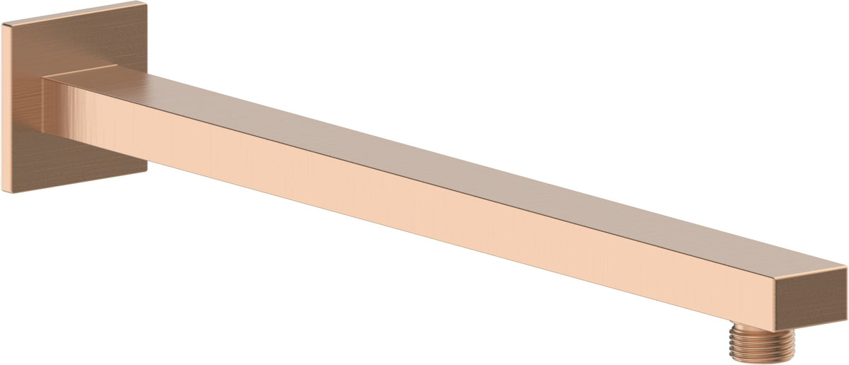 Colne 350mm Square Shower Arm - Brushed Bronze
