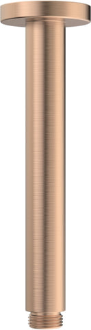 Aube 180mm Round Ceiling Arm - Brushed Bronze