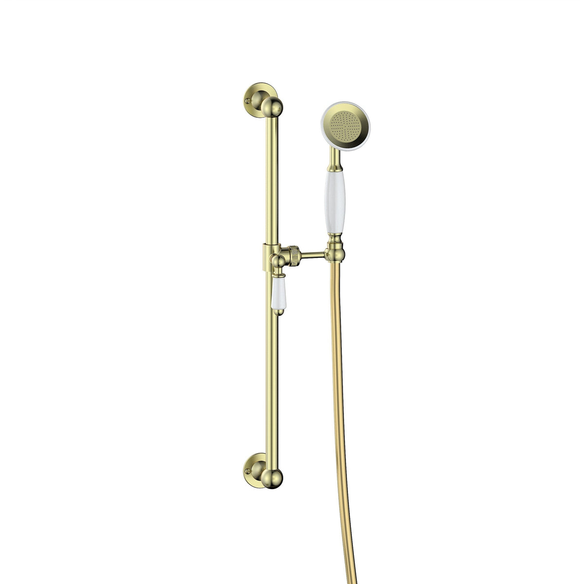 Berrys Traditional Slider Rail Kit - Brushed Brass