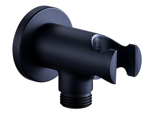 Aube Round Shower Valve & Kit Pack 4 - Matt Black