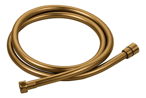 1.5m Easy Clean PVC Shower Hose - Brushed Bronze