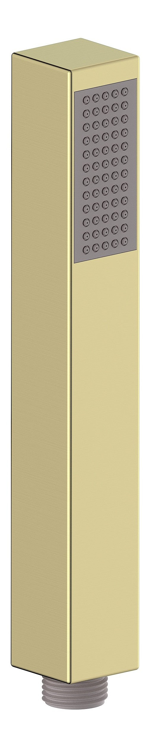 Colne Square Handset - Brushed Brass