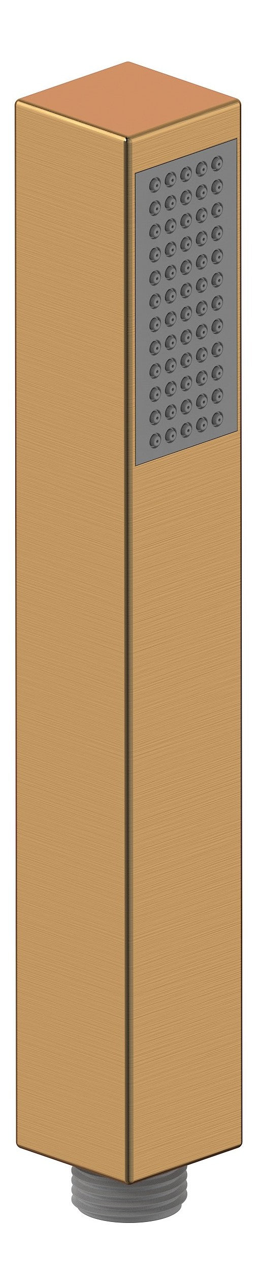 Colne Square Handset - Brushed Bronze