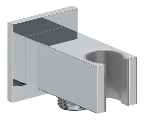 Colne Square Shower Valve & Kit Pack 4 - Chrome