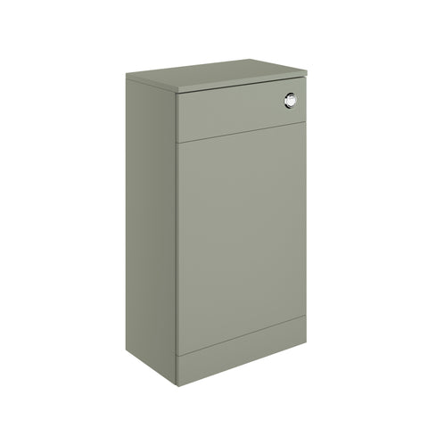 Stour 500mm WC Unit - Matt Olive Green
