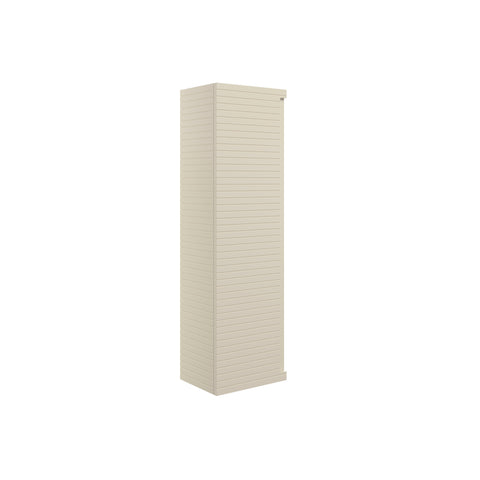 Orient 350mm Wall Hung 1 Door Tall Unit - Matt Cotton