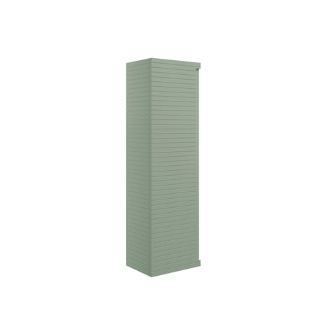 Orient 350mm Wall Hung 1 Door Tall Unit - Matt Willow Green