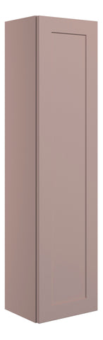 Maynard 300mm Wall Hung 1 Door Tall Unit - Matt Peony