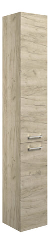 Volga 350mm Floor Standing 2 Door Tall Unit - Oak