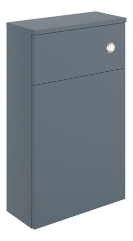 Press 503mm Floor Standing WC Unit - Matt Storm Blue