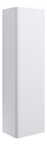 Cosie 350mm Wall Hung 1 Door Tall Unit - Matt White