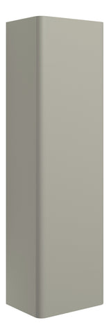 Cosie 350mm Wall Hung 1 Door Tall Unit - Matt Latte
