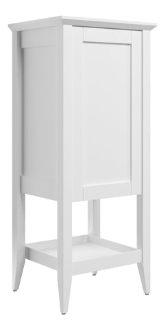 Didessa 470mm Floor Standing 1 Door Midi Boy Unit - Matt White