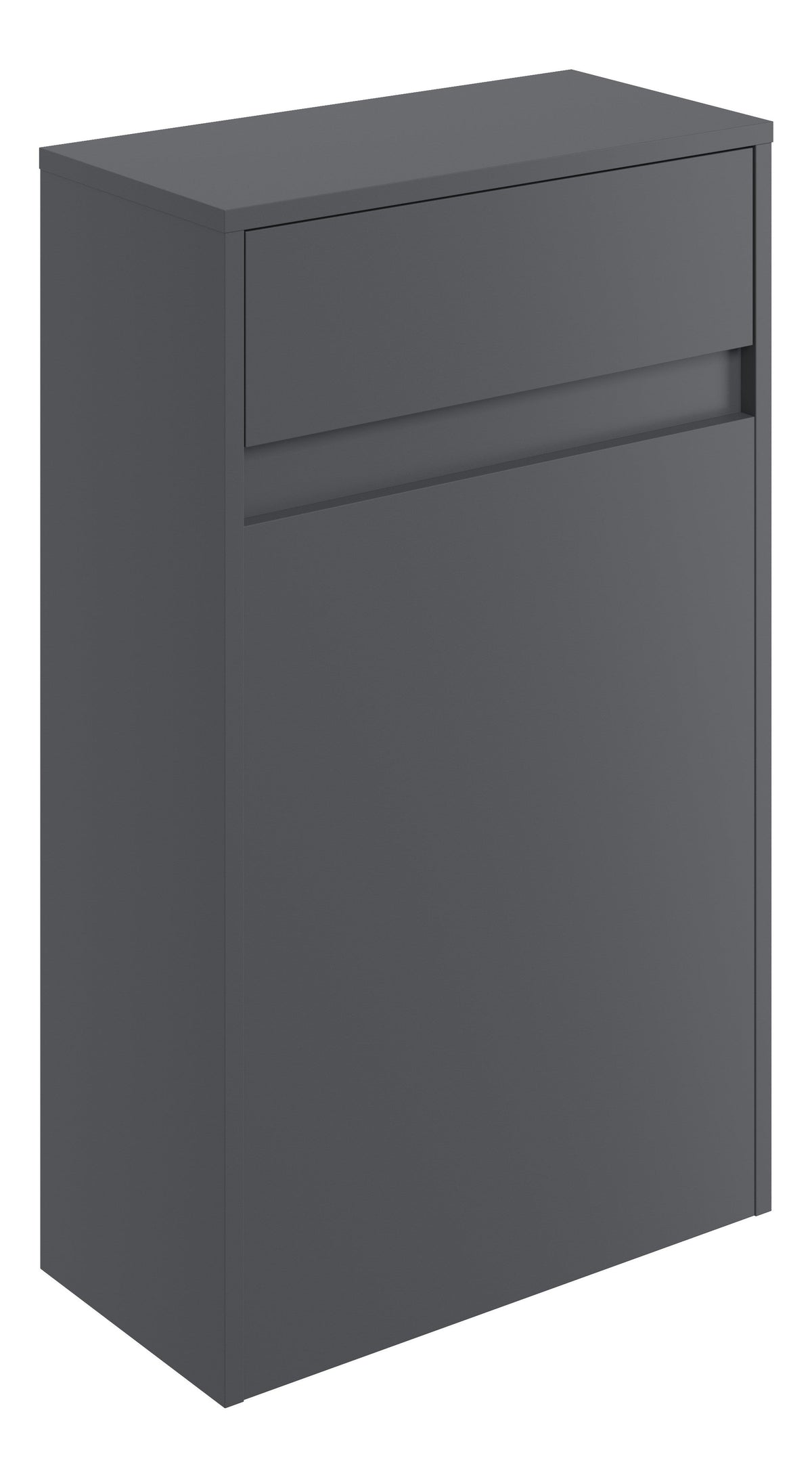 Elchaig 500mm Floor Standing WC Unit - Matt Graphite Grey