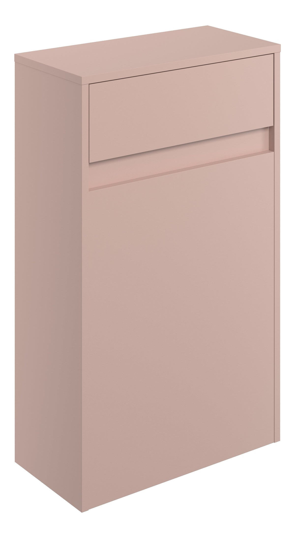 Elchaig 500mm Floor Standing WC Unit - Matt Antique Rose