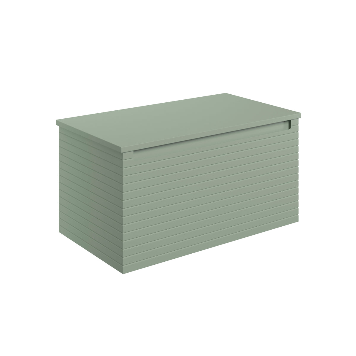 Orient 810mm Wall Hung 1 Drawer Basin Unit & Worktop - Matt Willow Green