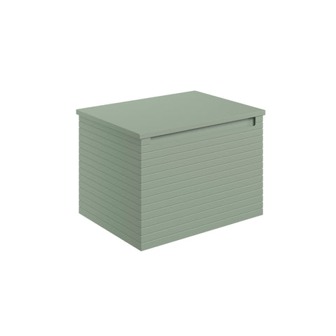 Orient 610mm Wall Hung 1 Drawer Basin Unit & Worktop - Matt Willow Green