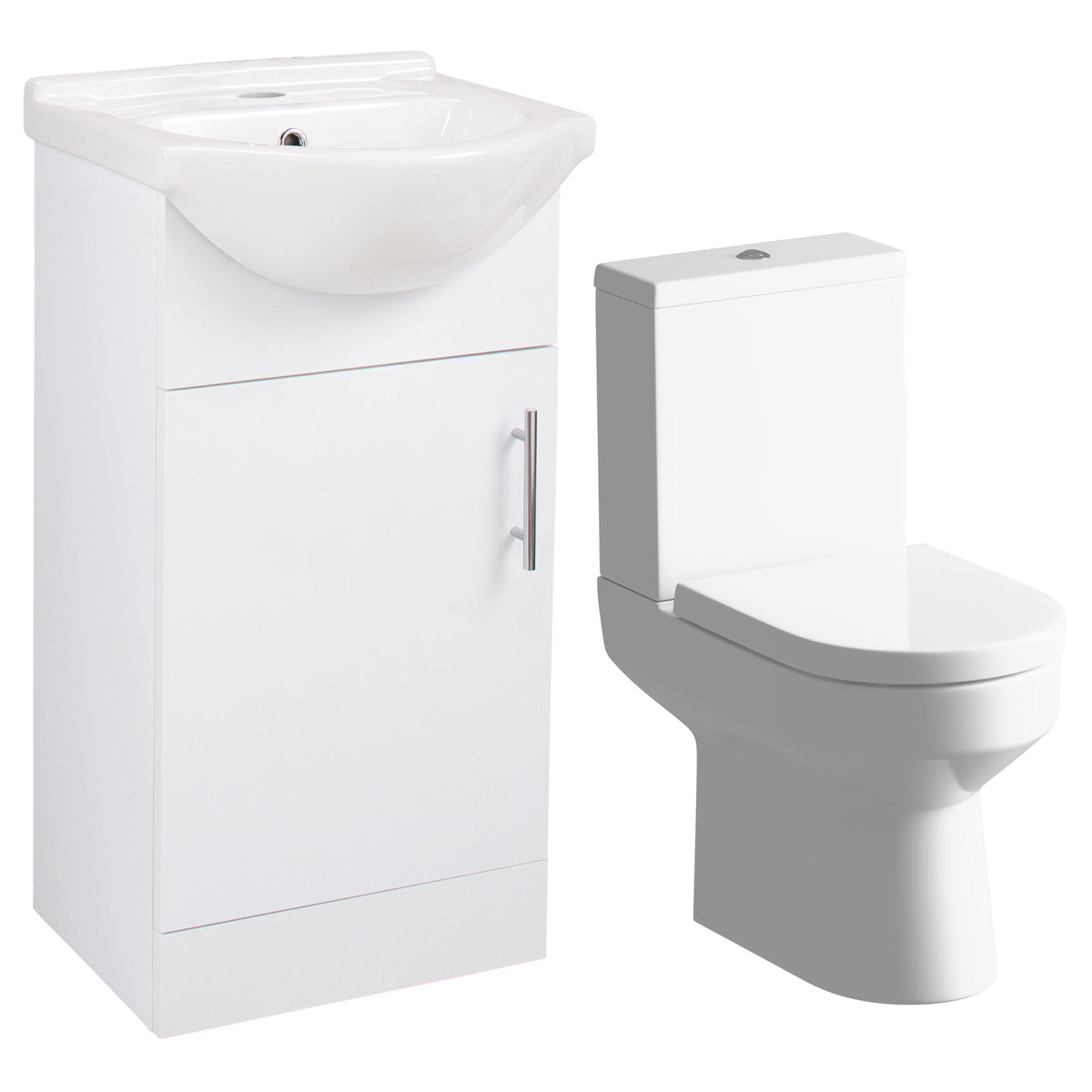 Vistula 450mm Vanity & C/C Toilet Pack