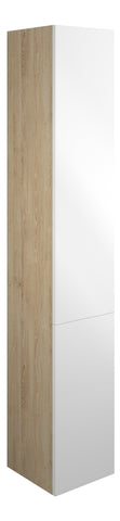 Eder 300mm Tall Unit - White Gloss (Oak Cab)